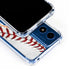 MLB New York Mets Game Ball Moto G 5G (2024) Clear Case